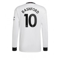 Dres Manchester United Marcus Rashford #10 Gostujuci 2022-23 Dugi Rukav